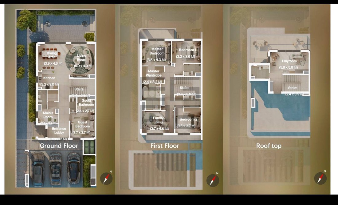 Villa in Al Reem Island, Abu Dhabi, Vereinigte Arabische Emirate 4 - 19087288