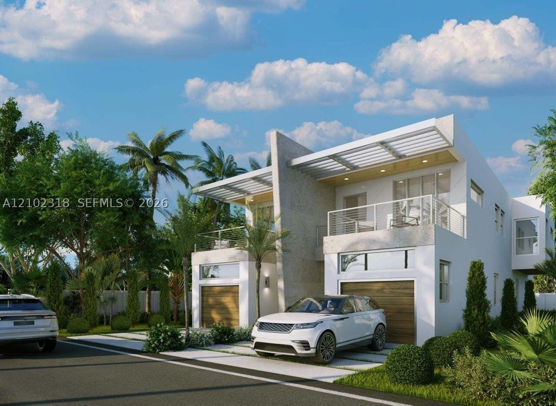 Maison de ville à Fort Lauderdale, Floride, États-Unis 2 - 19089701