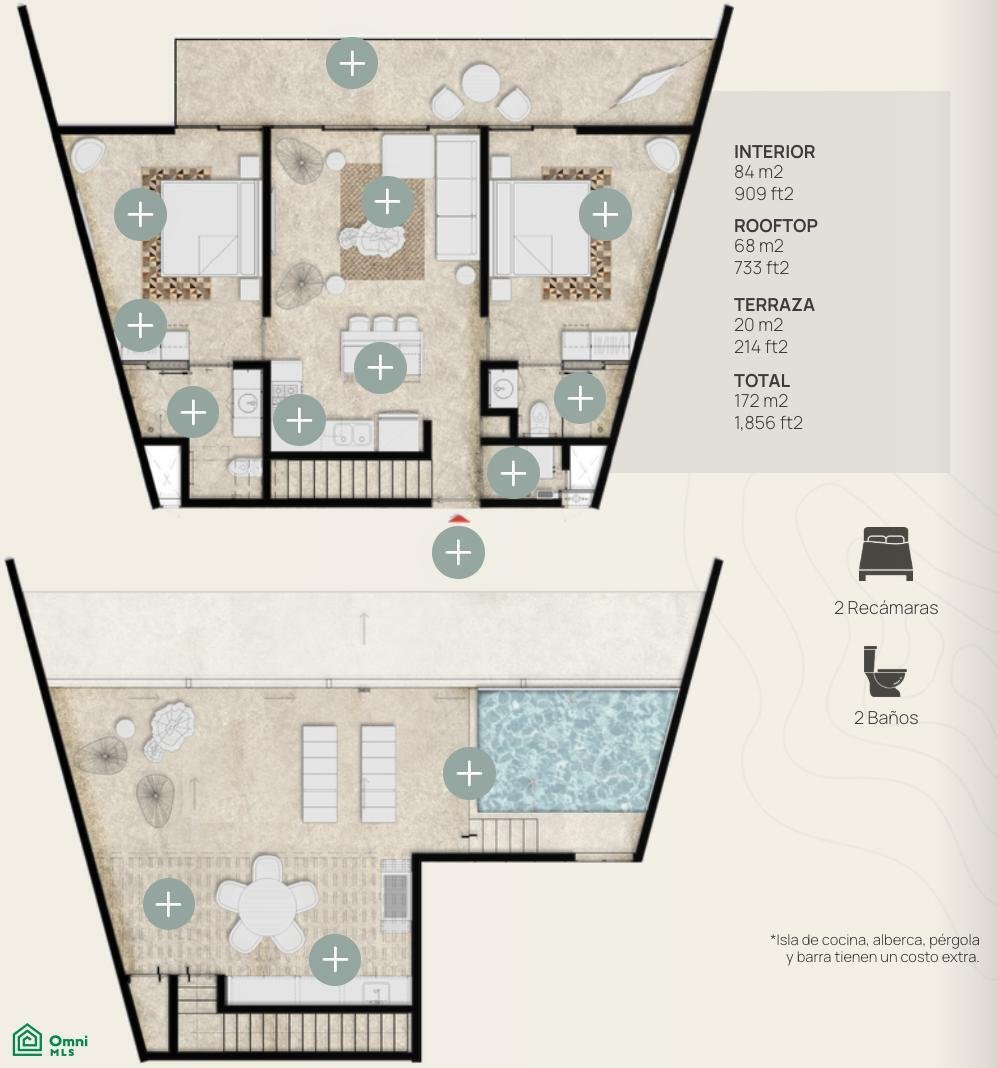 Condominio en Gran Bahía Príncipe, Quintana Roo, México 4 - 17100944
