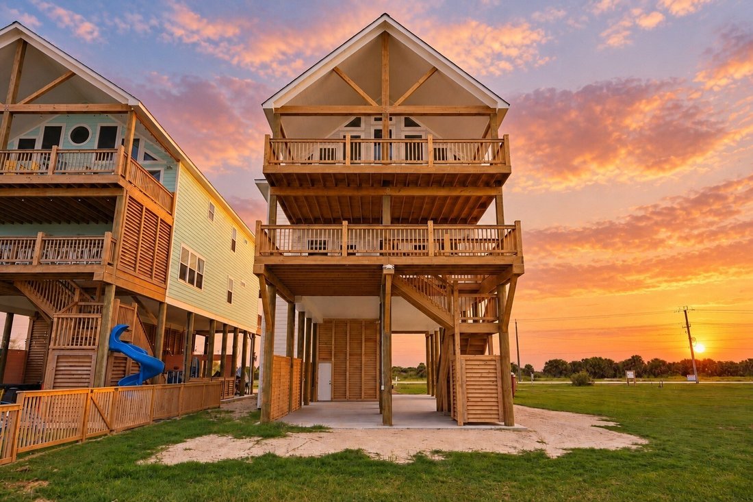 Casa a Bolivar Peninsula, Texas, Stati Uniti 2 - 19093383