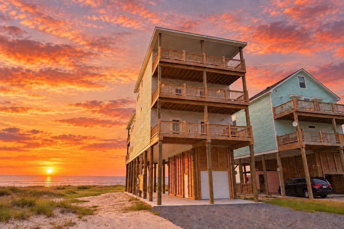 Casa a Bolivar Peninsula, Texas, Stati Uniti 1 - 19093383