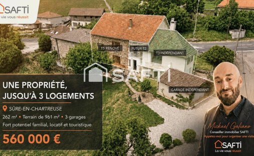 Haus in L'Hoirie-Brande-Gaudière-Centre, Voreppe, Frankreich 1