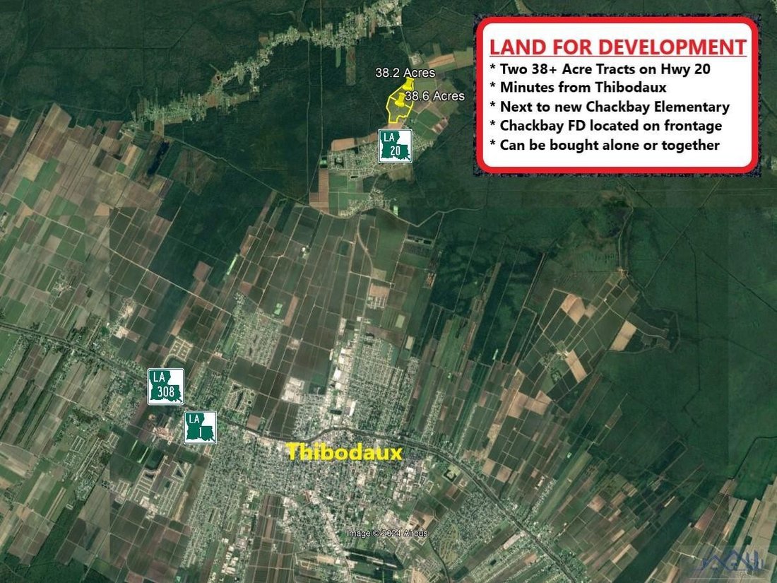 Land in Thibodaux, Louisiana, United States 4 - 19093391