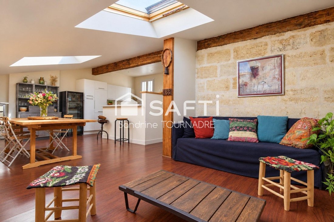 Apartamento en Hôtel de Ville-Quinconce-Saint Seurin-Fondaudège, Burdeos, Francia 1 - 19093506