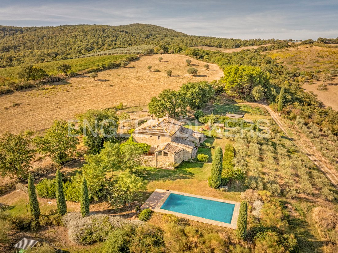 Casa di campagna a Castiglione d'Orcia, Toscana, Italia 3 - 19093854