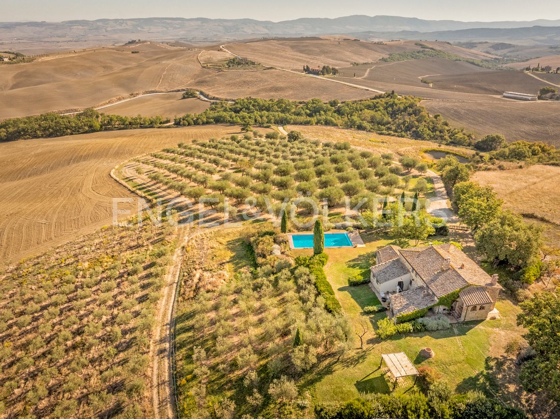 Casa di campagna a Castiglione d'Orcia, Toscana, Italia 2 - 19093854