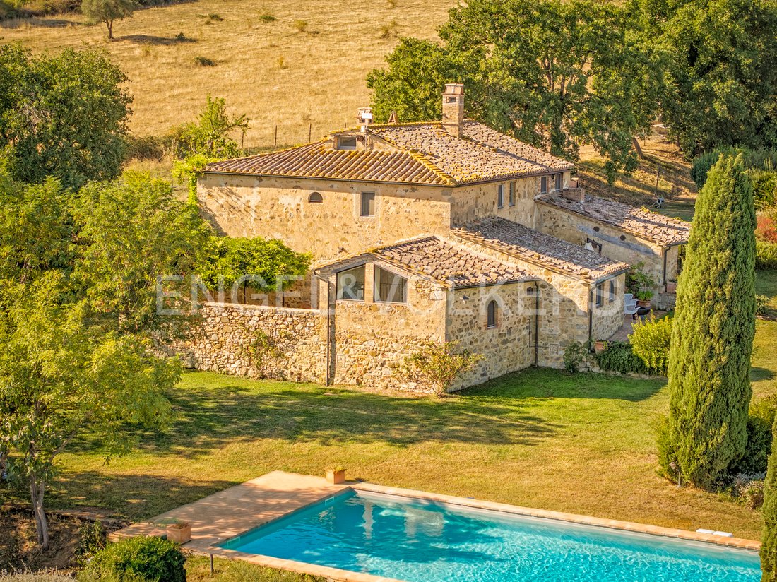 Casa di campagna a Castiglione d'Orcia, Toscana, Italia 5 - 19093854