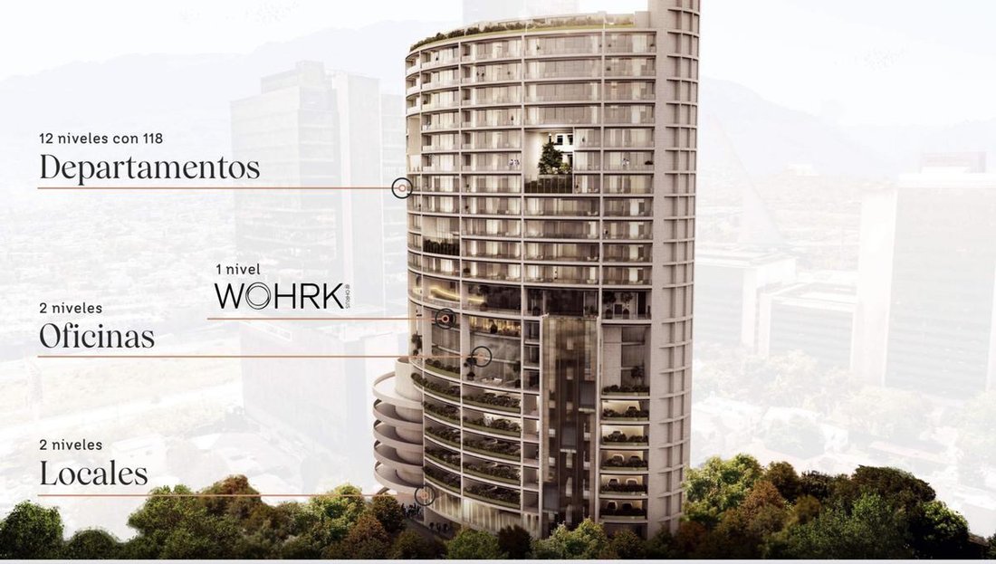 Wohnung in Monterrey, Nuevo León, Mexiko 1 - 19096109