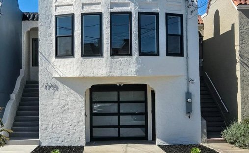 Maison de ville à San Francisco, Californie, États-Unis 1