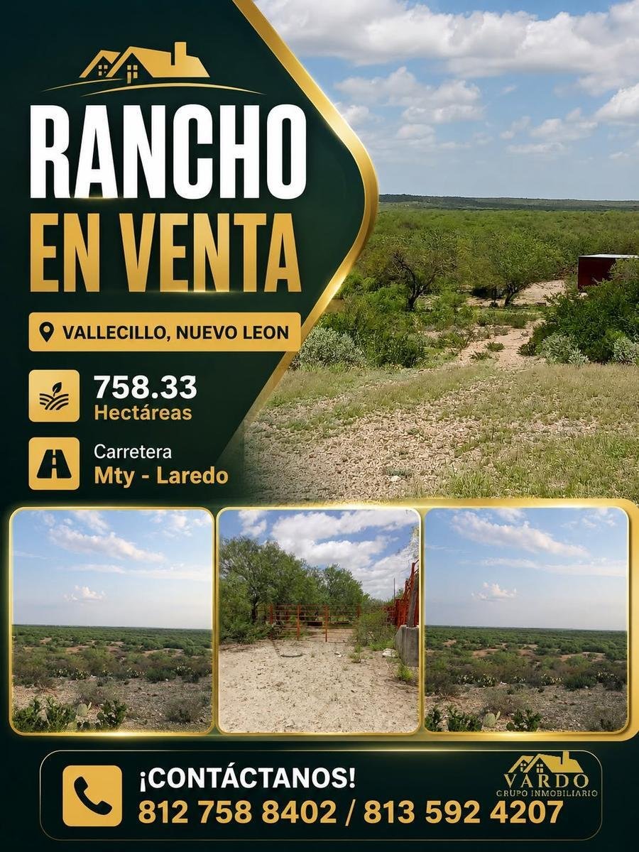Terreno en Vallecillo, Nuevo León, México 1 - 19097621