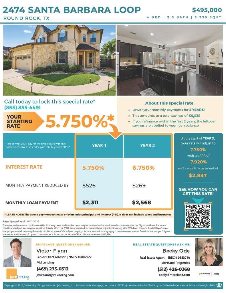 Casa en Round Rock, Texas, Estados Unidos 2 - 18768803