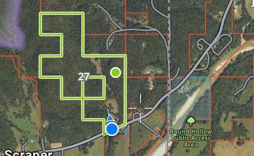 Terrain à Tahlequah, Oklahoma, États-Unis 1