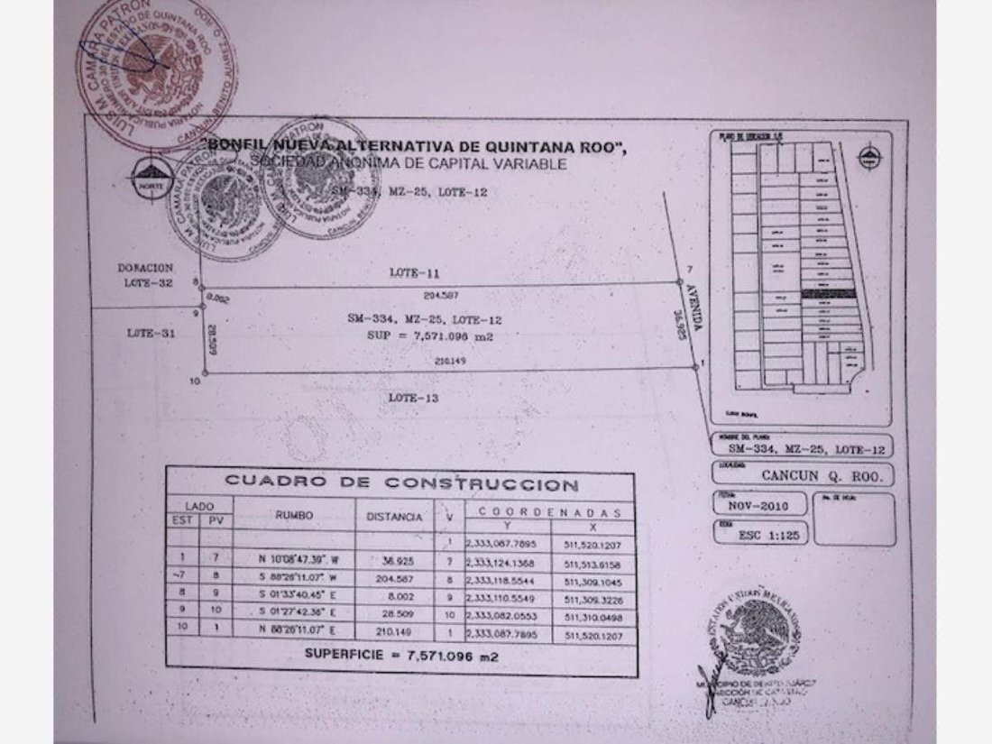 Land in Alfredo V. Bonfil, Quintana Roo, Mexiko 3 - 19095807
