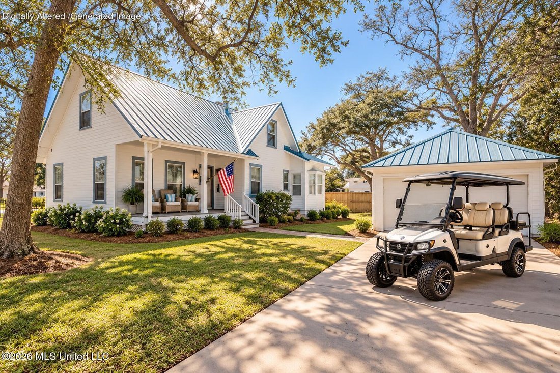 Casa a Ocean Springs, Mississippi, Stati Uniti 1 - 19096307
