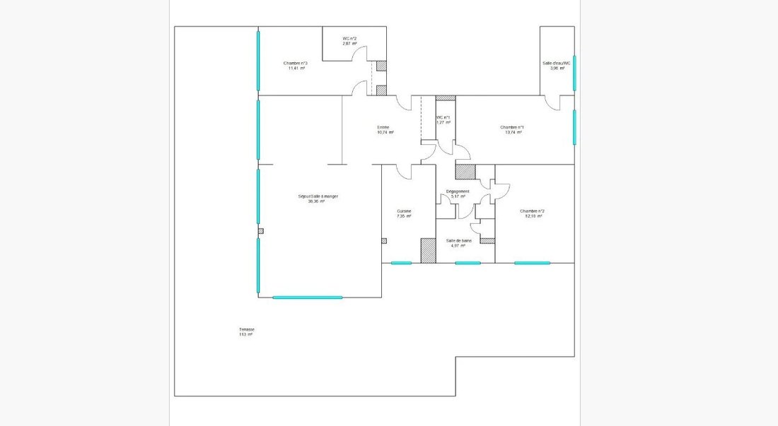 Appartement à Mont Boron, Nice, Provence-Alpes-Côte d'Azur 5 - 19095303