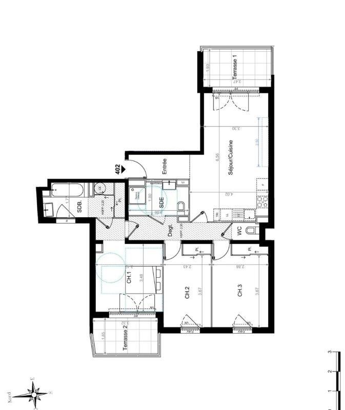 Appartement à Saint Roch, Nice, France 4 - 19095090
