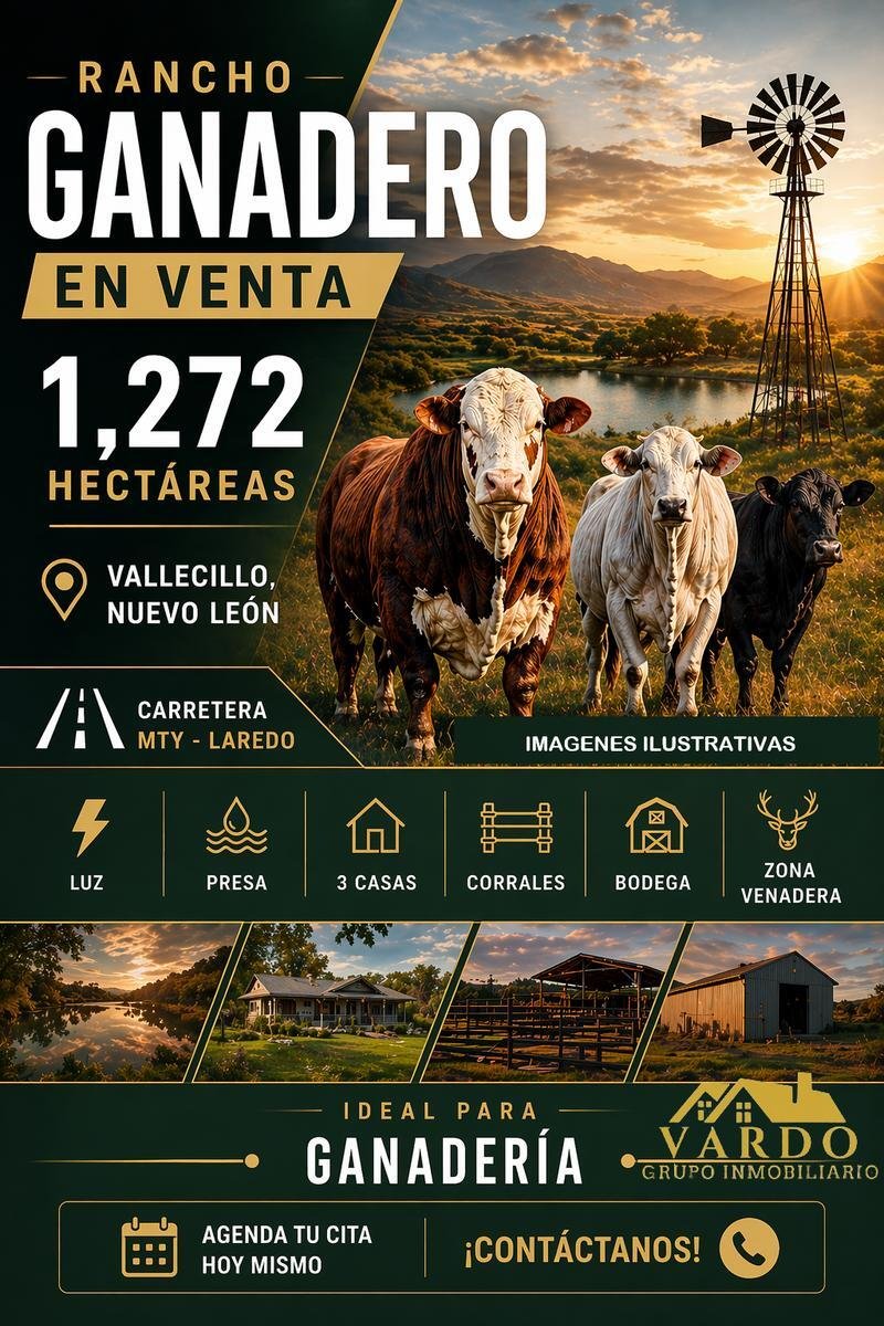 Terreno en Vallecillo, Nuevo León, México 1 - 19098773