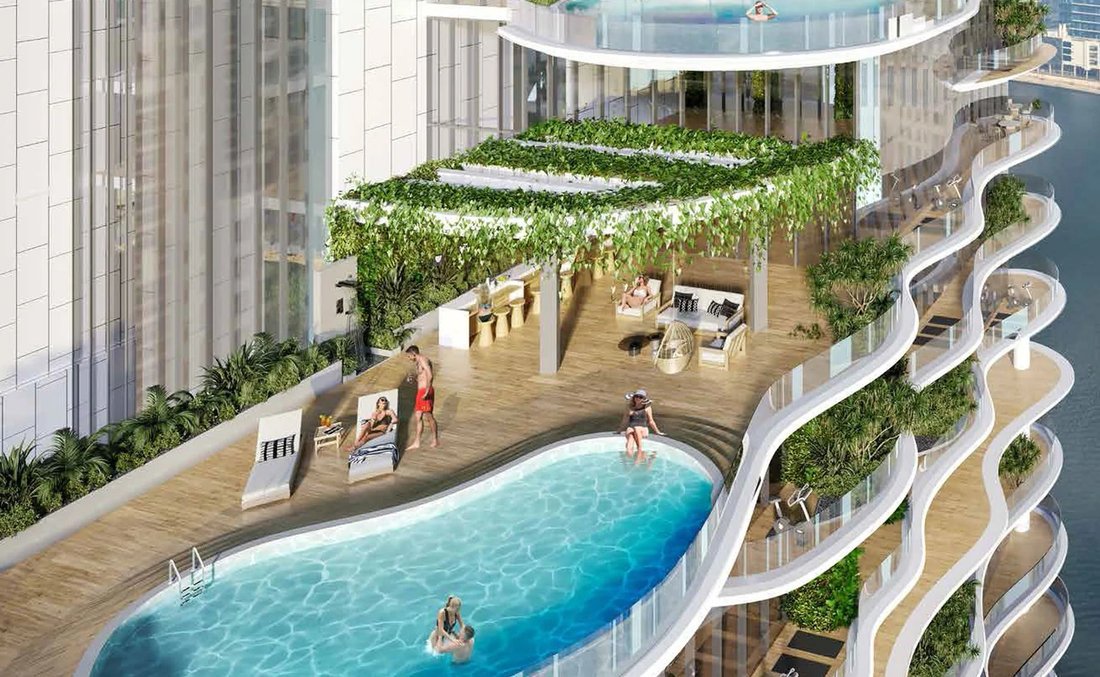 Appartamento a Porto di Dubai, Emirato di Dubai, Emirati Arabi Uniti 1 - 19095537