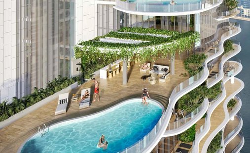 Appartement en Port de Dubaï, Doubaï, Émirats arabes unis 1