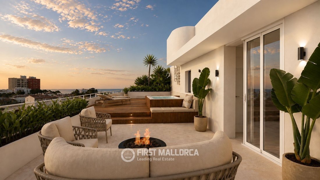 Penthouse à Palma, Îles Baléares, Espagne 1 - 19097823