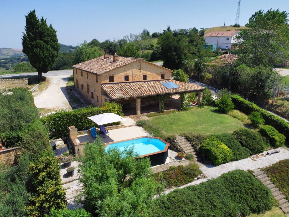 Landhaus in Penna San Giovanni, Marken, Italien 2 - 19098843