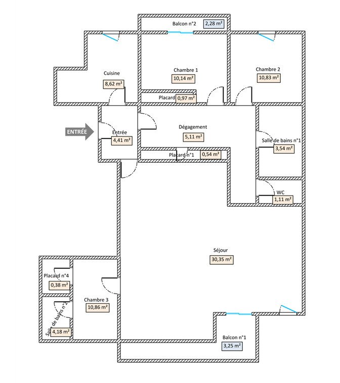 Appartement à Grenier–Point du Jour, Boulogne-Billancourt, France 4 - 19095059