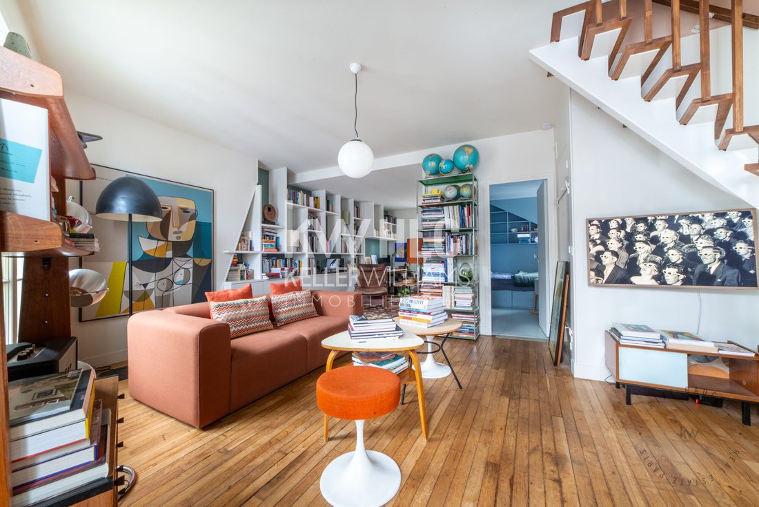 Appartement à Amiraux-Simplon-Poissonniers, Paris 18e Arrondissement, Paris 2 - 19099028