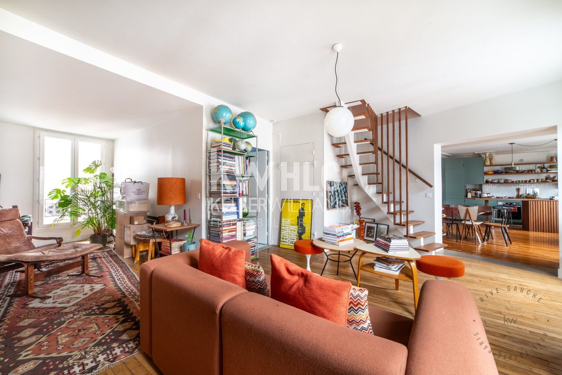 Appartement à Amiraux-Simplon-Poissonniers, Paris 18e Arrondissement, Paris 1 - 19099028