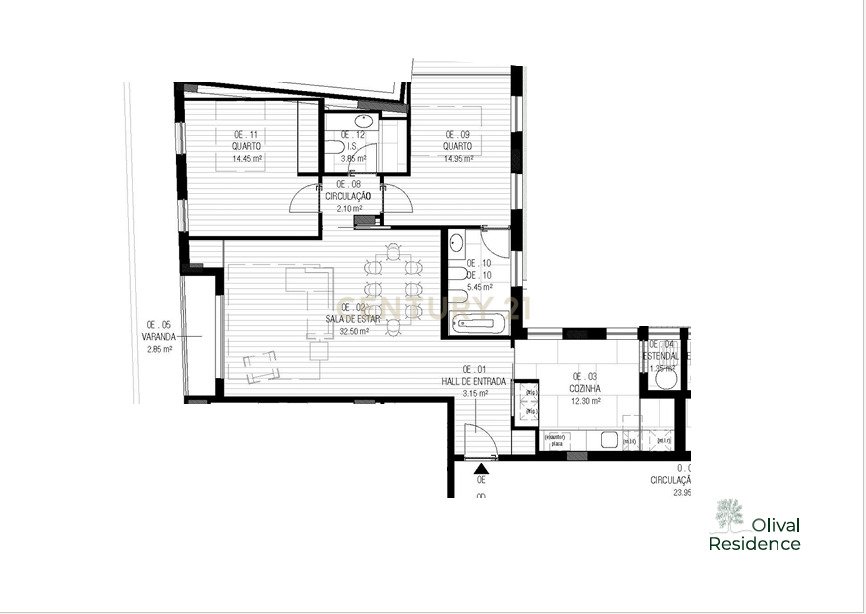 Apartamento en Santa Iria de Azoia, Sao Joao da Talha e Bobadela, Distrito de Lisboa, Portugal 5 - 19100189