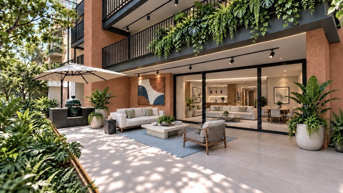 Wohnung in Mexico City, Mexiko 1 - 19100027