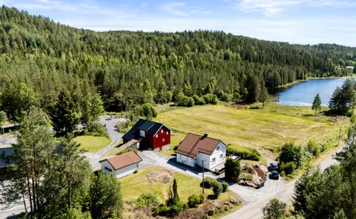 Rancho en Neslandsvatn, Telemark, Noruega 1