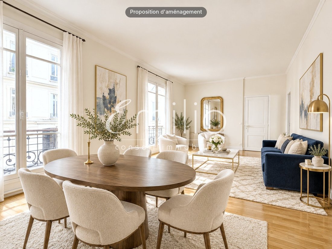 Apartamento en Bois de Boulogne, Paris 16e Arrondissement, París 1 - 19102626