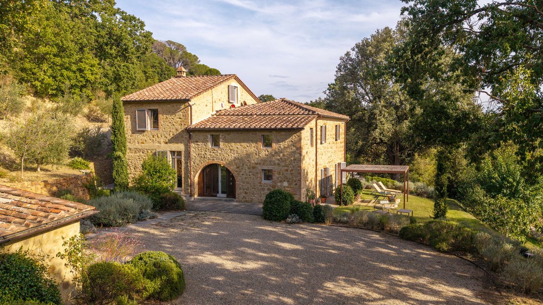 Casa de Campo en Trequanda, Toscana, Italia 1 - 19101283