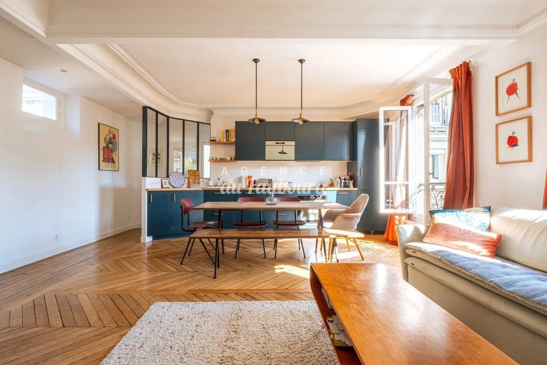Appartement à Secrétan, Paris 19e Arrondissement, Paris 3 - 19102437