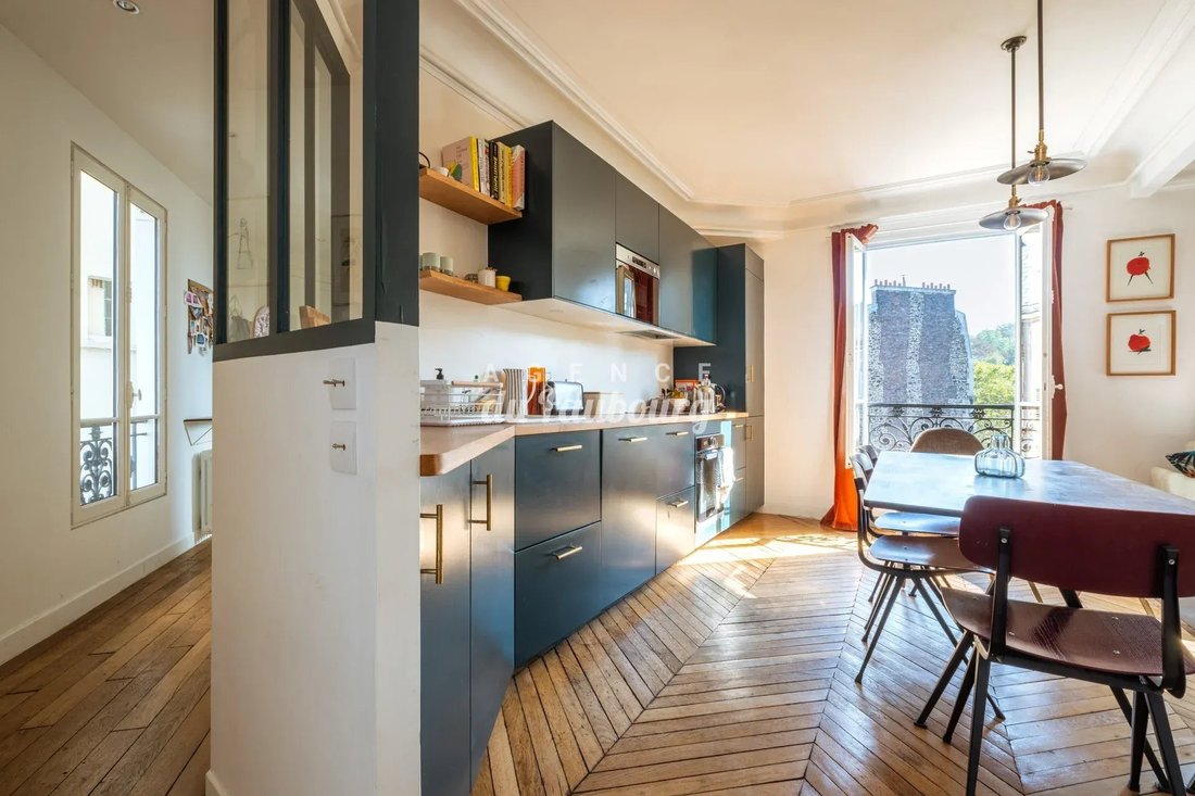 Appartement à Secrétan, Paris 19e Arrondissement, Paris 5 - 19102437