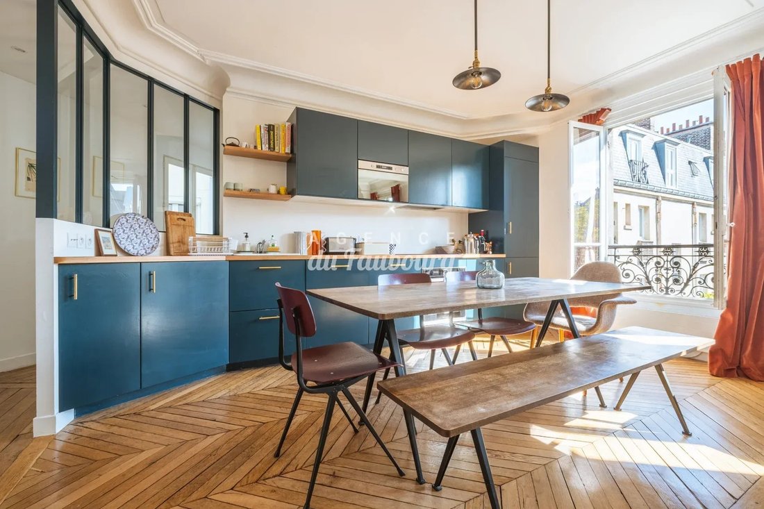 Appartement à Secrétan, Paris 19e Arrondissement, Paris 4 - 19102437