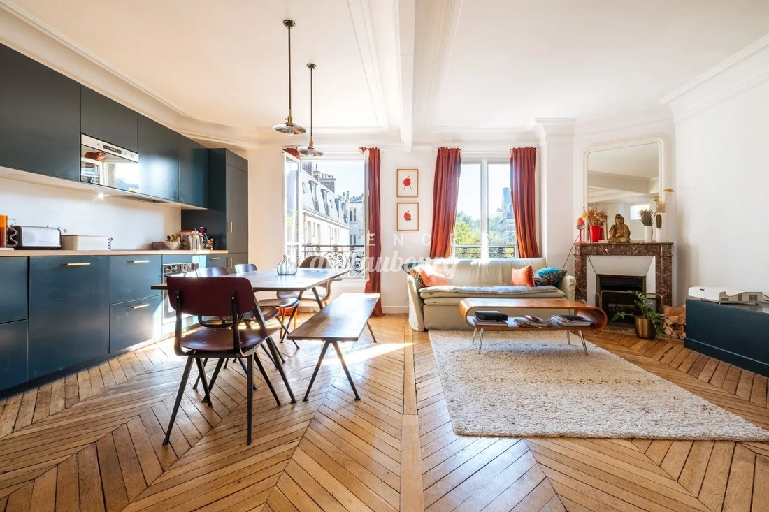 Appartement à Secrétan, Paris 19e Arrondissement, Paris 1 - 19102437
