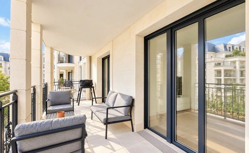 Apartamento en Jardín Parisiense, Clamart, Francia 1