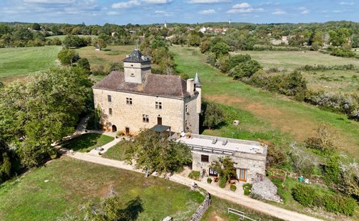 Castello a Promilhanes, Occitania, Francia 1