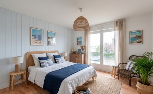 Apartamento en Estación-La Saudrais-La Vicomte, Dinard, Francia 1