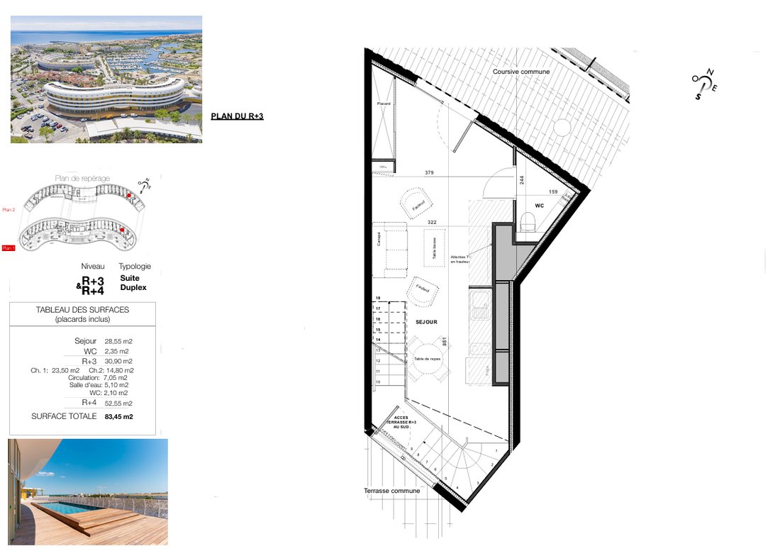 Apartamento en Le Cap d'Agde, Agde, Francia 2 - 19105669