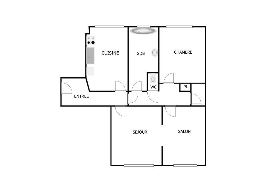 Apartamento en Centro-Voltaire, Asnières-sur-Seine, Francia 5 - 19105053