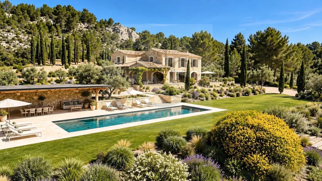 Domaine à Maussane-les-Alpilles, Provence-Alpes-Côte d'Azur, France 1 - 16196039