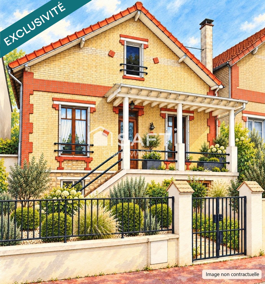 Maison à Jardin Parisien, Clamart, France 1 - 19109008