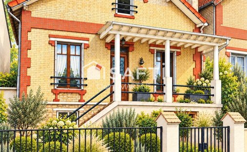 Maison à Jardin Parisien, Clamart, France 1