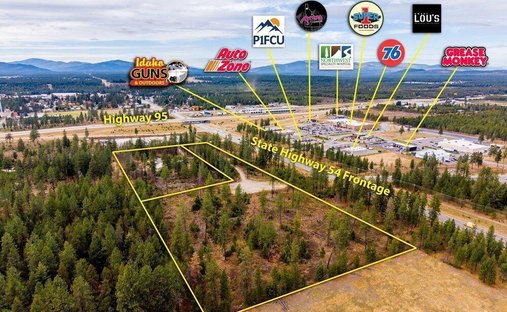 Terreno a Athol, Idaho, Stati Uniti 1