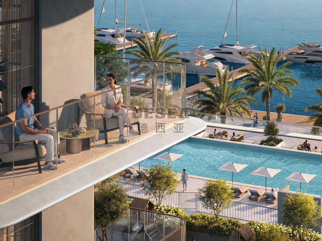 Apartment in Al Mina / Dubai Maritime City, Dubai, United Arab Emirates 4 - 19107199