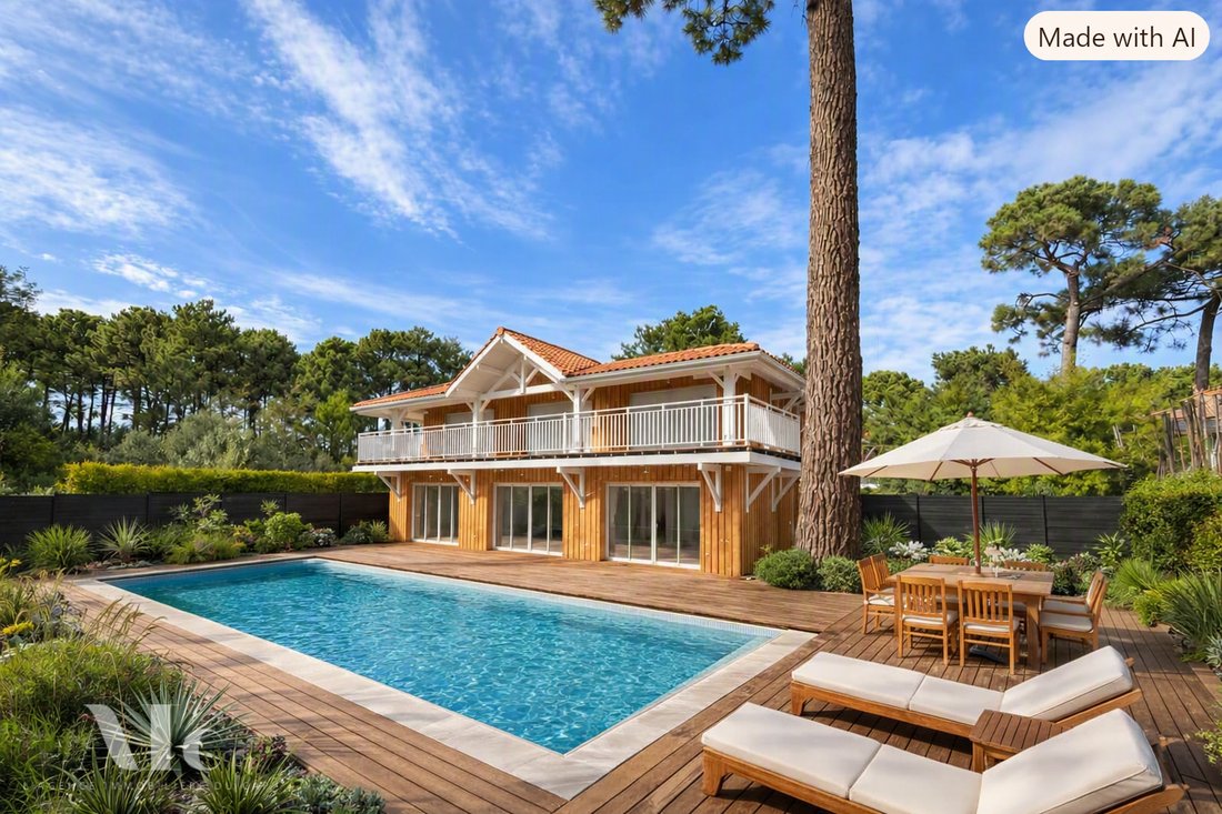 Villa a Centro Cap Ferret, Lège-Cap-Ferret, Francia 1 - 19107642