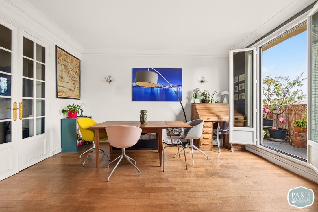 Appartement à Pereire-Malesherbes, Paris 17e Arrondissement, Paris 3 - 19107761