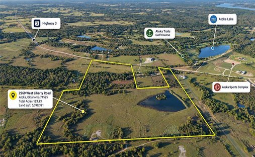 Terreno a Atoka, Oklahoma, Stati Uniti 1
